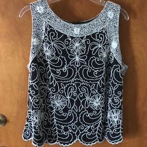 Dressy beaded top